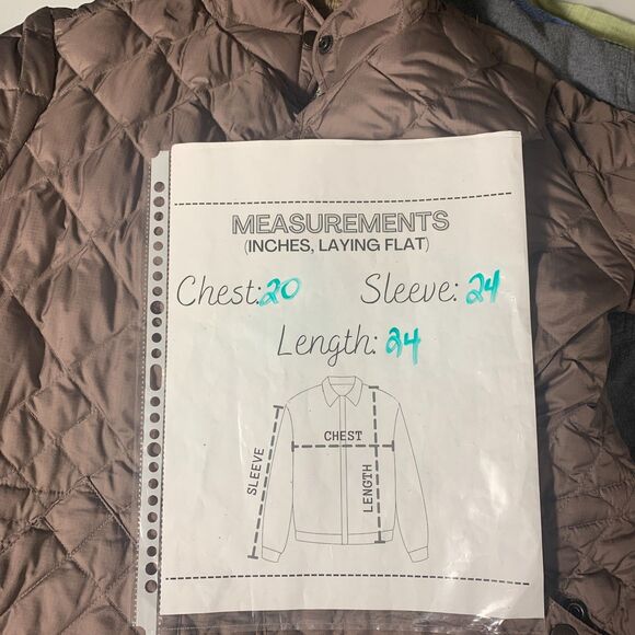 Eddie Bauer Quilted Jacket Medium Mauve Purple Fall Layering Classic Core Style - Picture 8 of 13